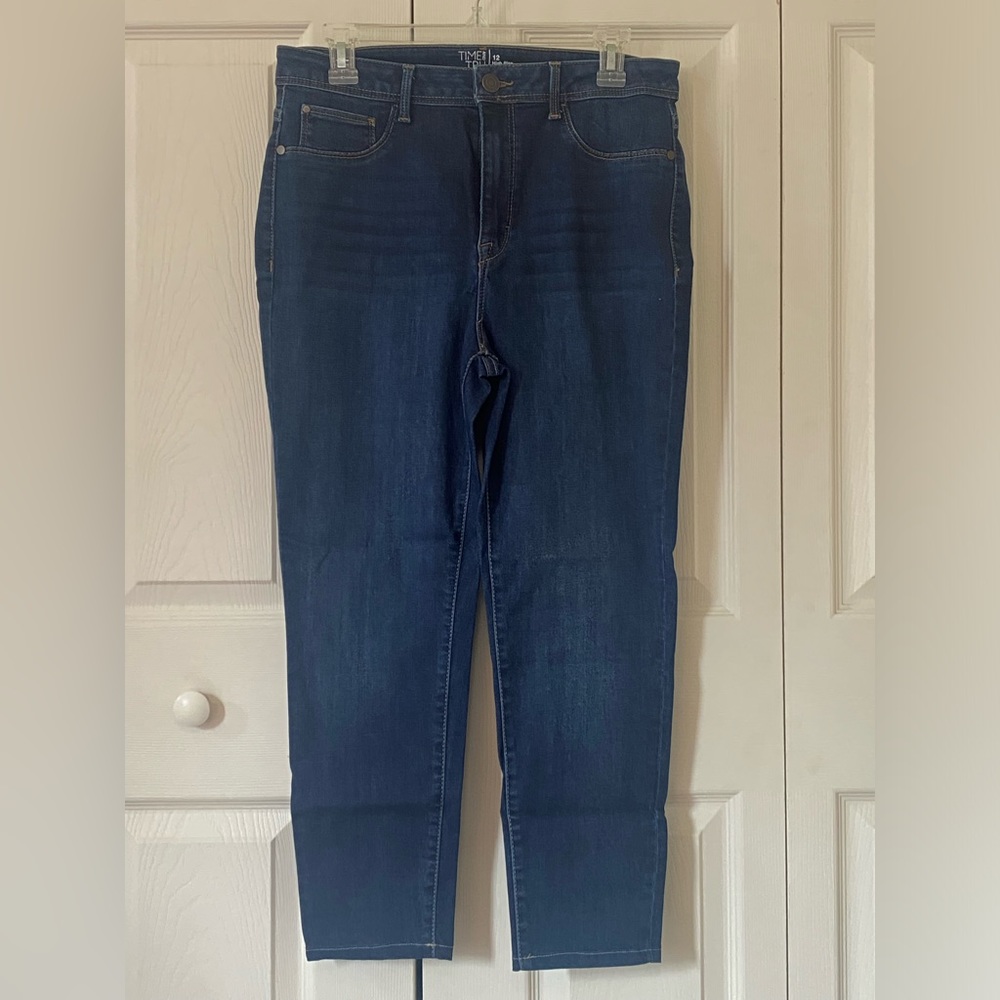 Time and Tru high rise jegging size 12